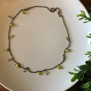 Silpada green necklace N1373